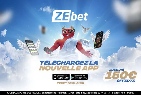 150€ offerts pour parier chez ZEbet cette semaine !