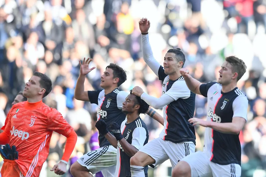 Les trois hommes du titre de la Juve