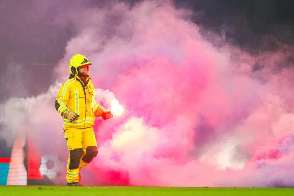 Le SM Caen passe une journée en  immersion avec des pompiers