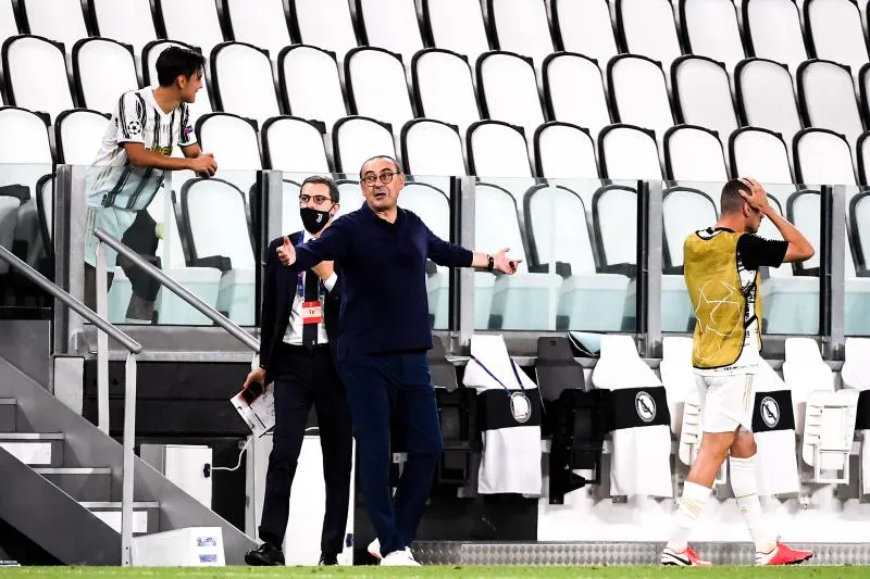 Maurizio Sarri, fin de partie après la défaite de la Juve contre Lyon