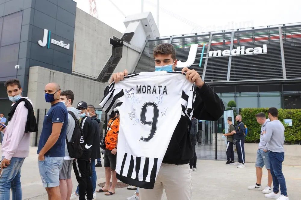 Morata de retour à la Juventus