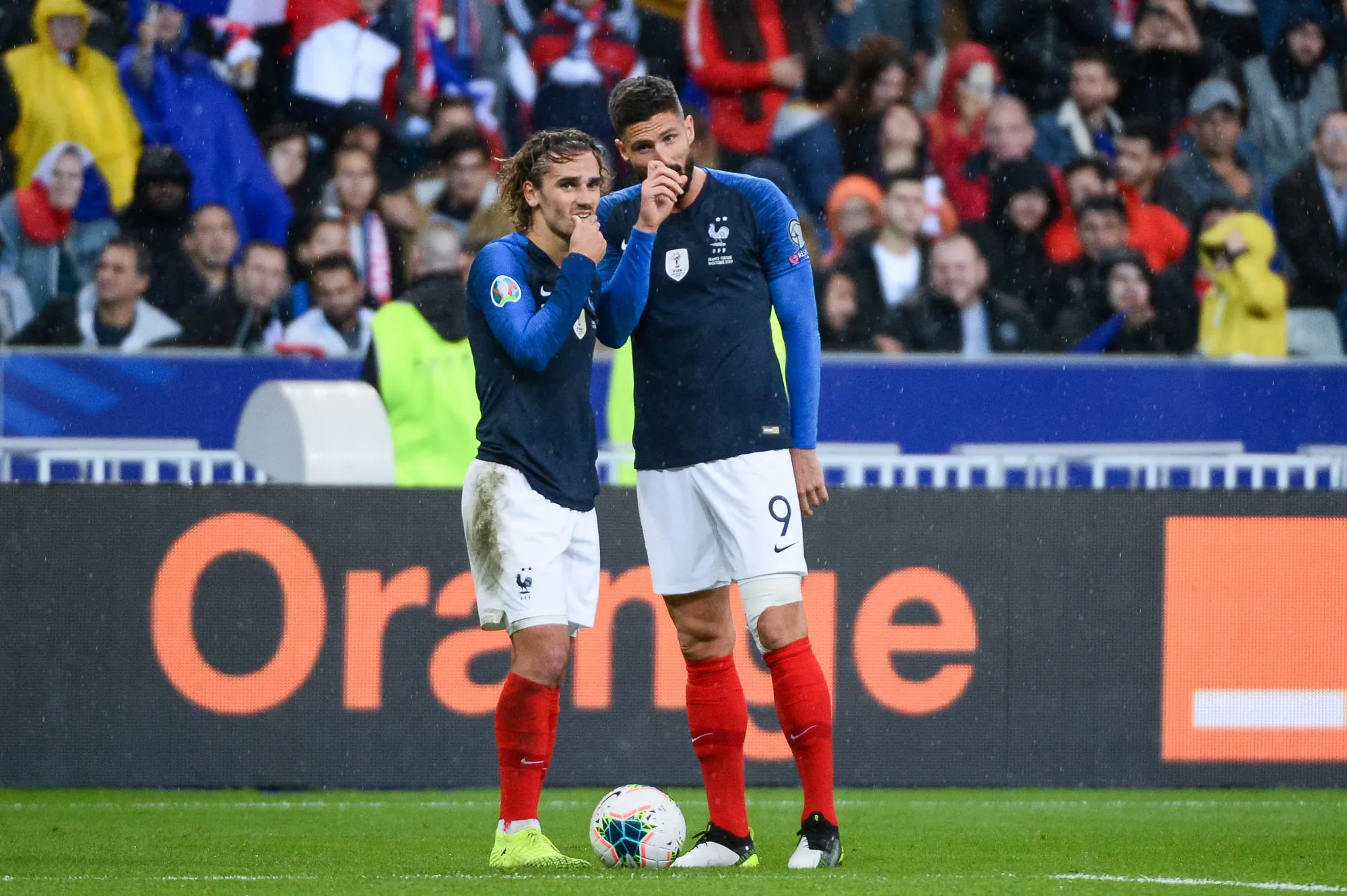 Olivier Giroud pas inquiet pour Antoine Griezmann