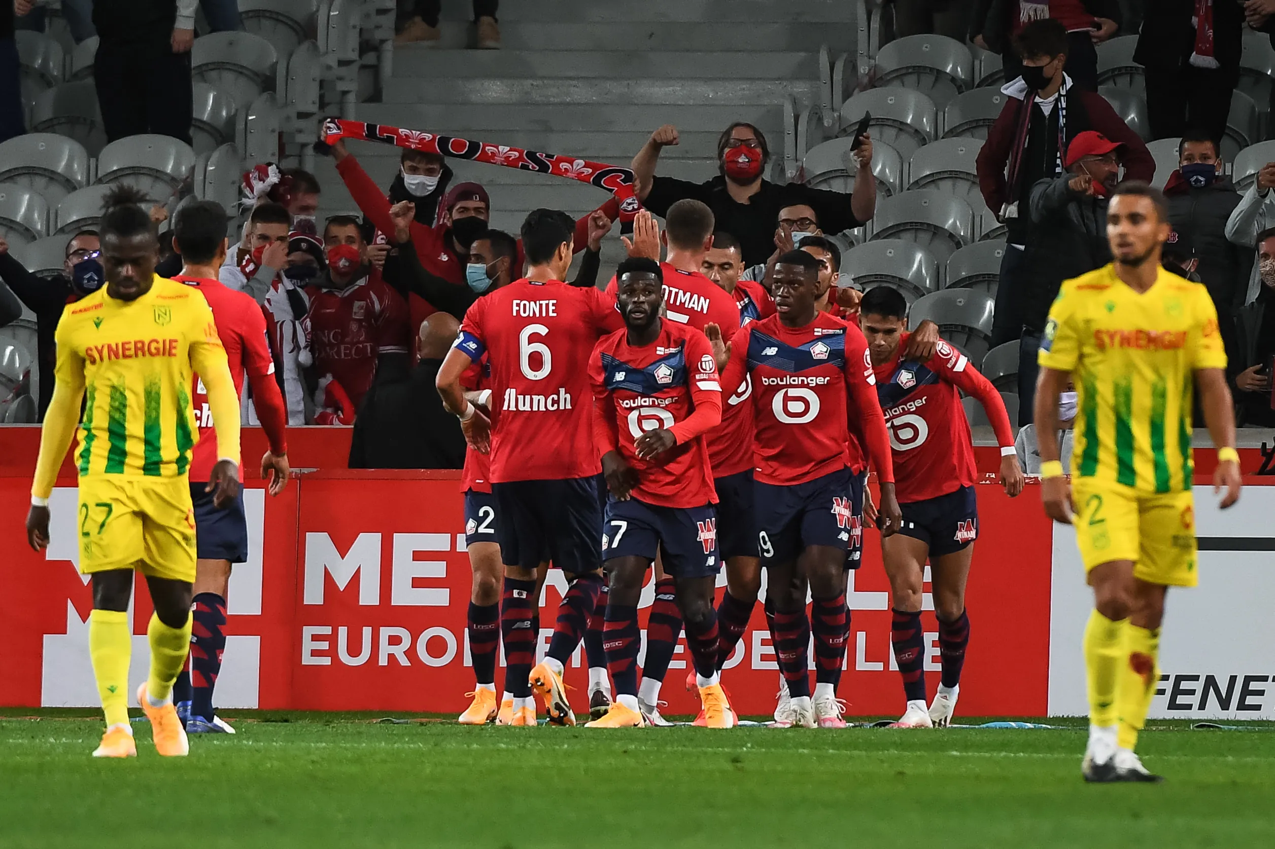 Lille encage les Canaris