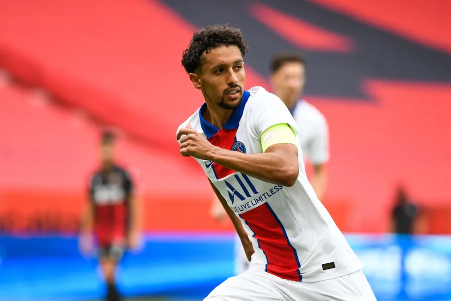 Marquinhos : «<span style="font-size:50%">&nbsp;</span>J&rsquo;aime de plus en plus jouer au milieu <span style="font-size:50%">&nbsp;</span>»