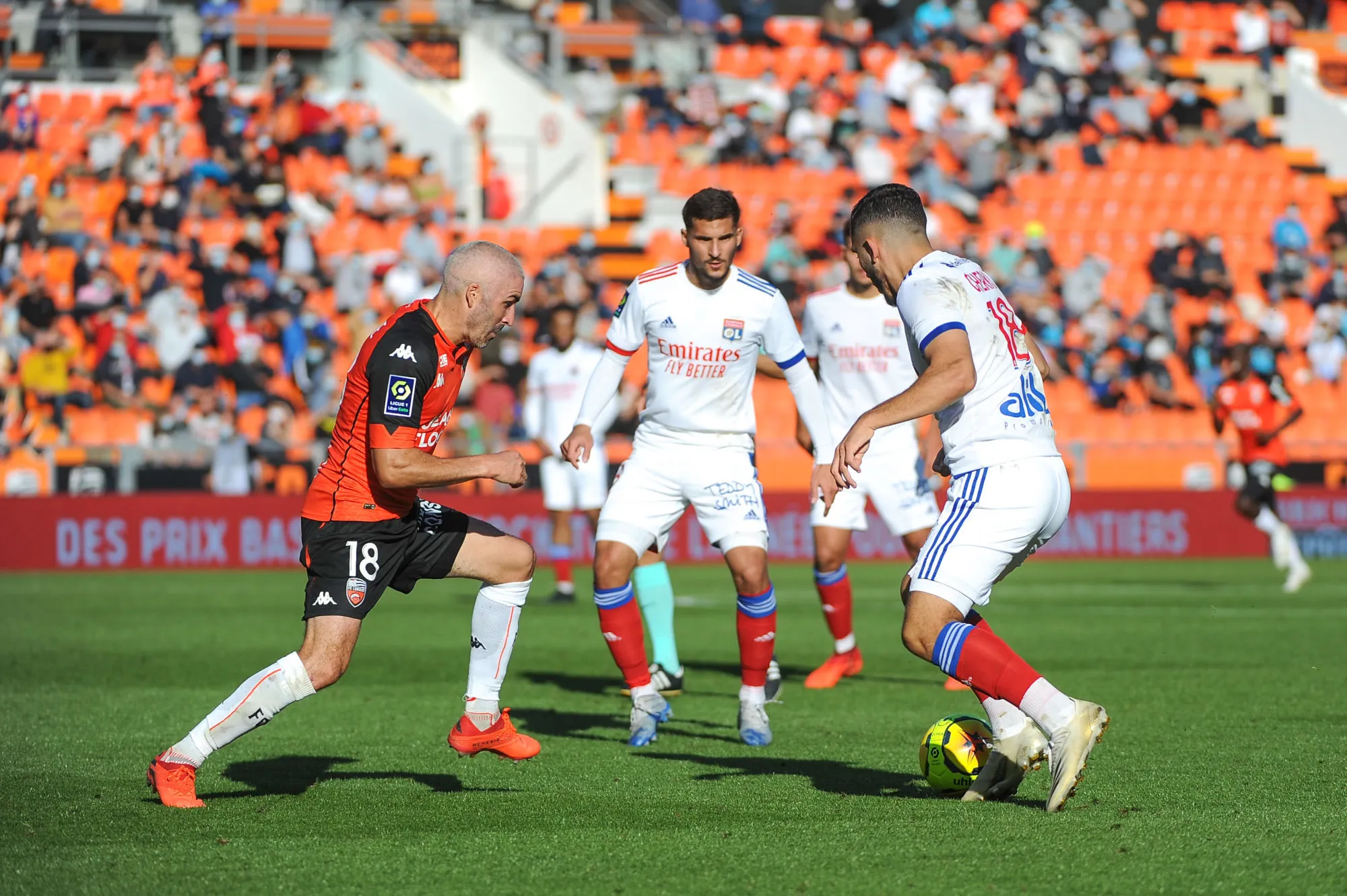 Encore un mauvais résultat pour Lyon, auteur d&rsquo;un nul à Lorient