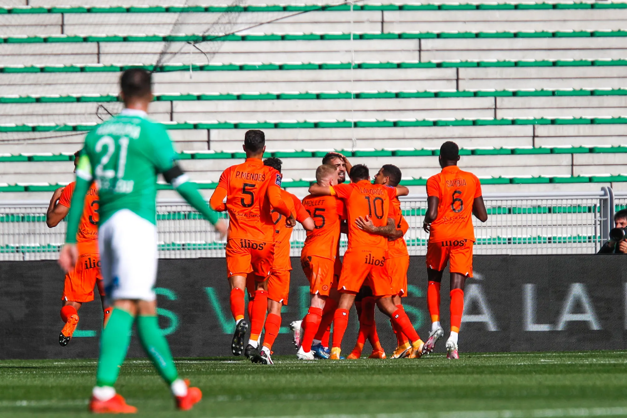 Montpellier se relance et enfonce Saint-Étienne