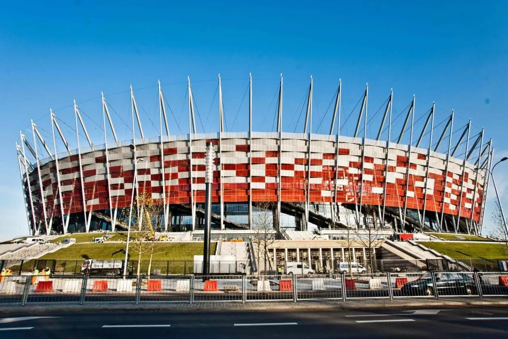 Le stade national de Varsovie transformé en hôpital temporaire