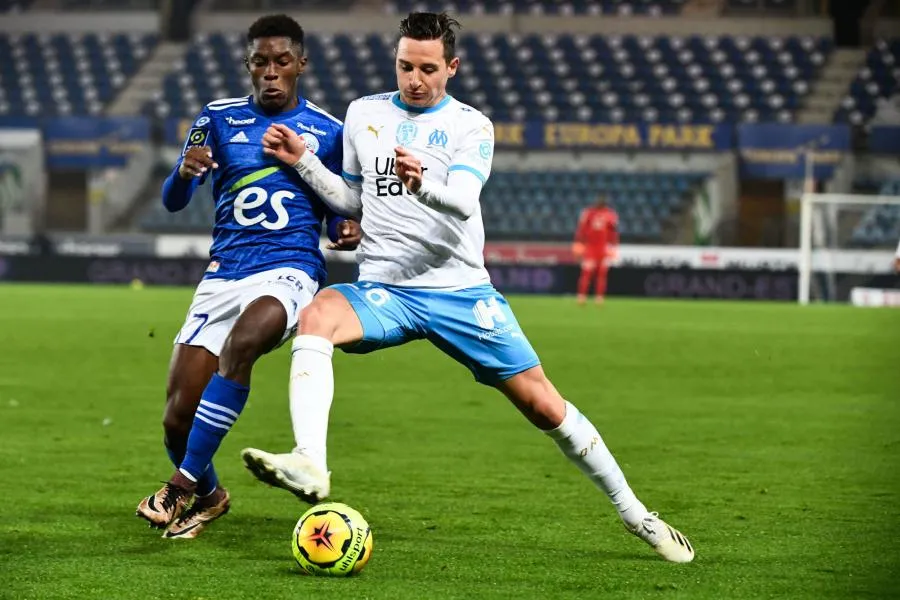 Marseille s&rsquo;en sort à Strasbourg