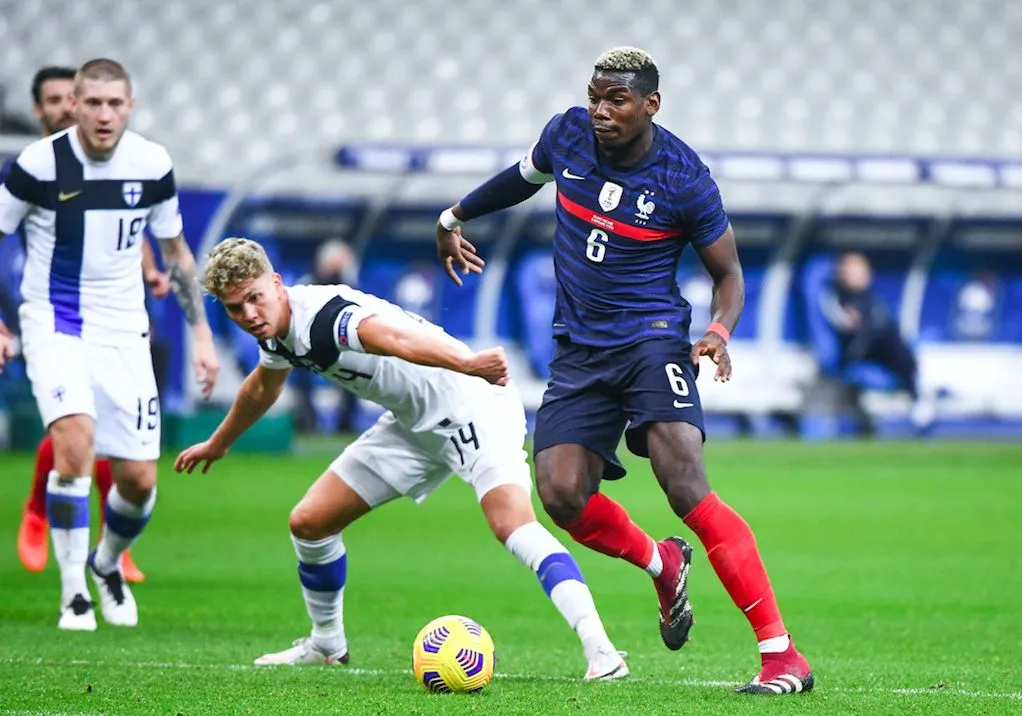 Les notes de la France contre la Finlande