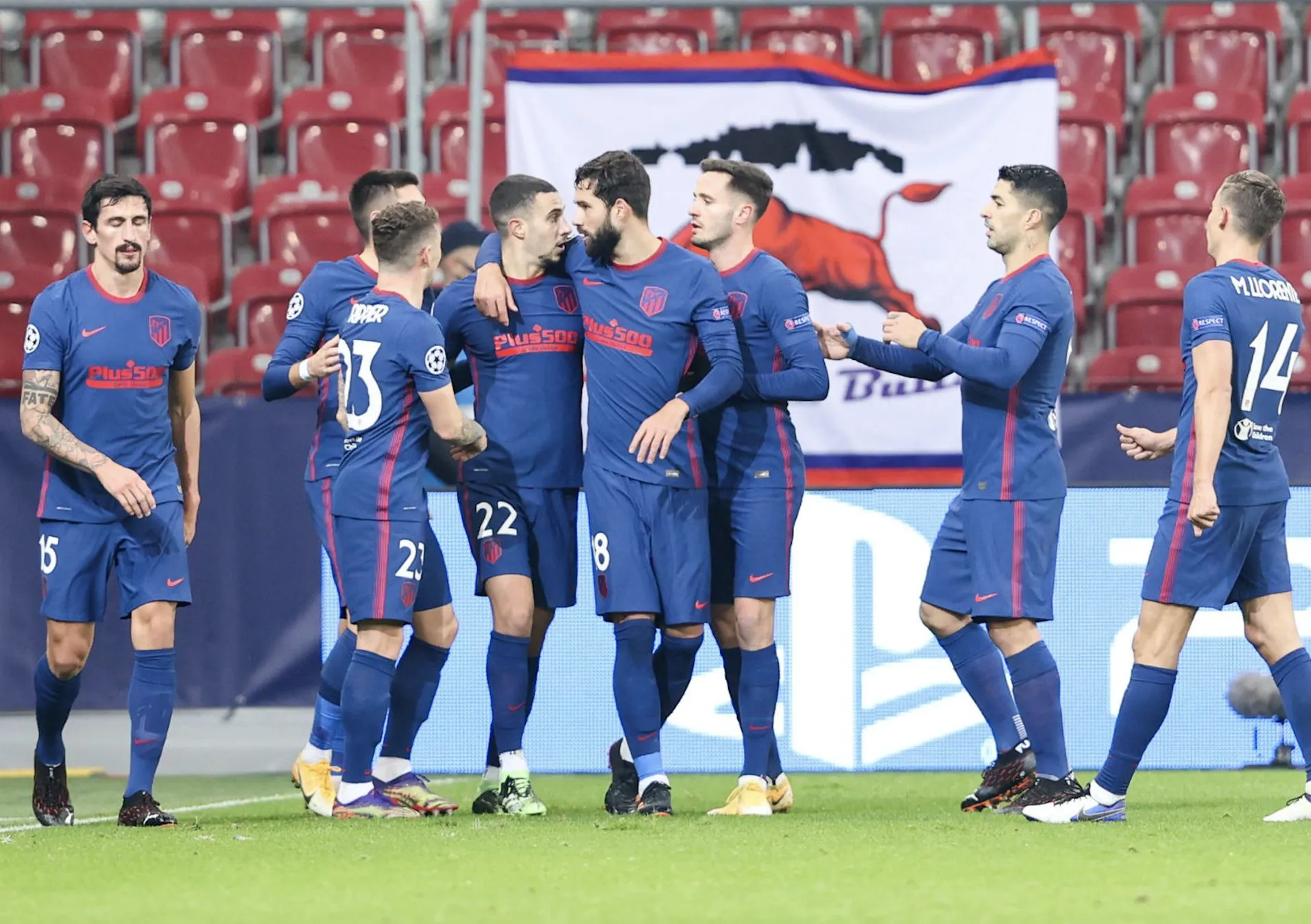 L&rsquo;Atlético qualifié pour les huitièmes après sa victoire à Salzbourg