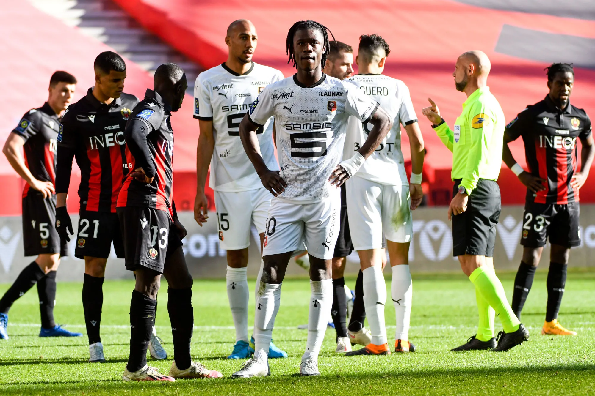 Nice et Rennes porteront un maillot spécial par solidarité aux victimes de la tempête Alex