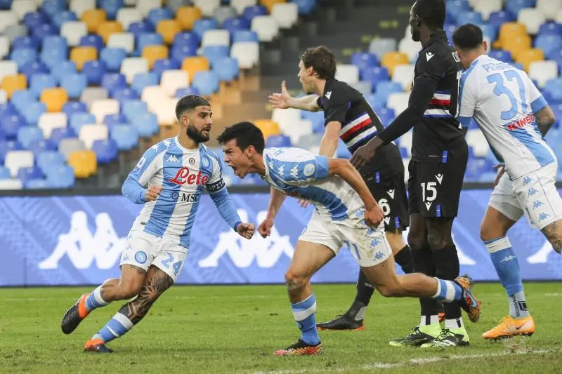 Naples se défait de la Samp, la Roma dévore Bologne