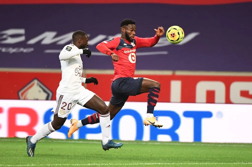 Lille étouffe Bordeaux et s&rsquo;installe sur le trône avec un but de Bamba