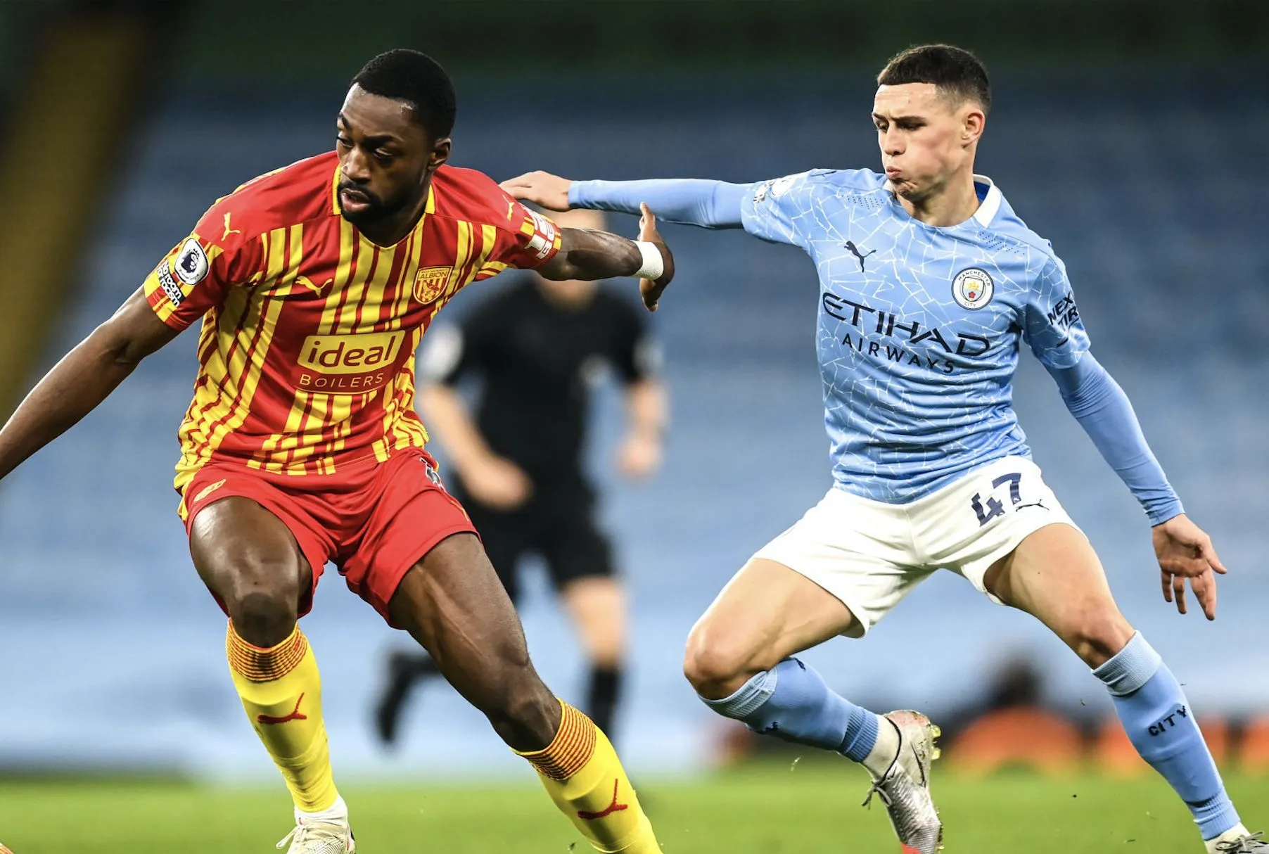 Manchester City accroché par West Bromwich