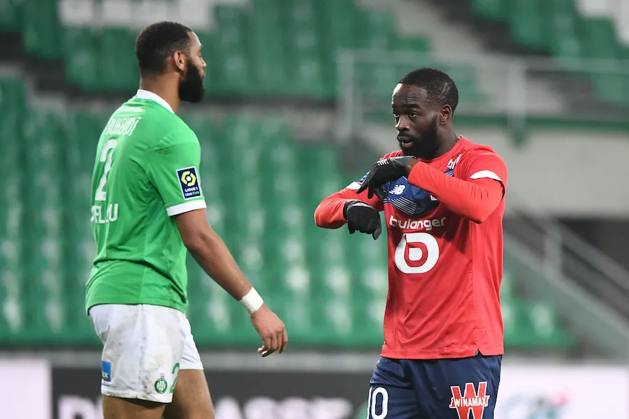 À Saint-Étienne, le LOSC sauve l&rsquo;essentiel