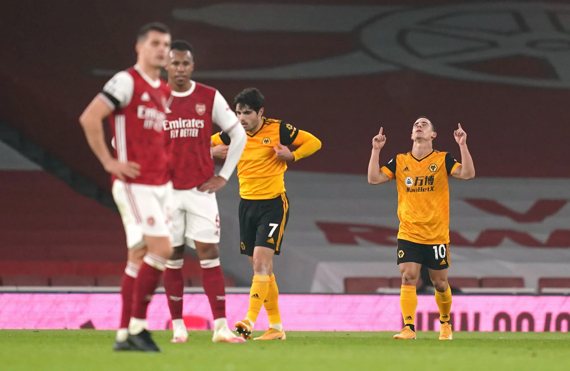 Wolverhampton enfonce Arsenal, encore mauvais à domicile