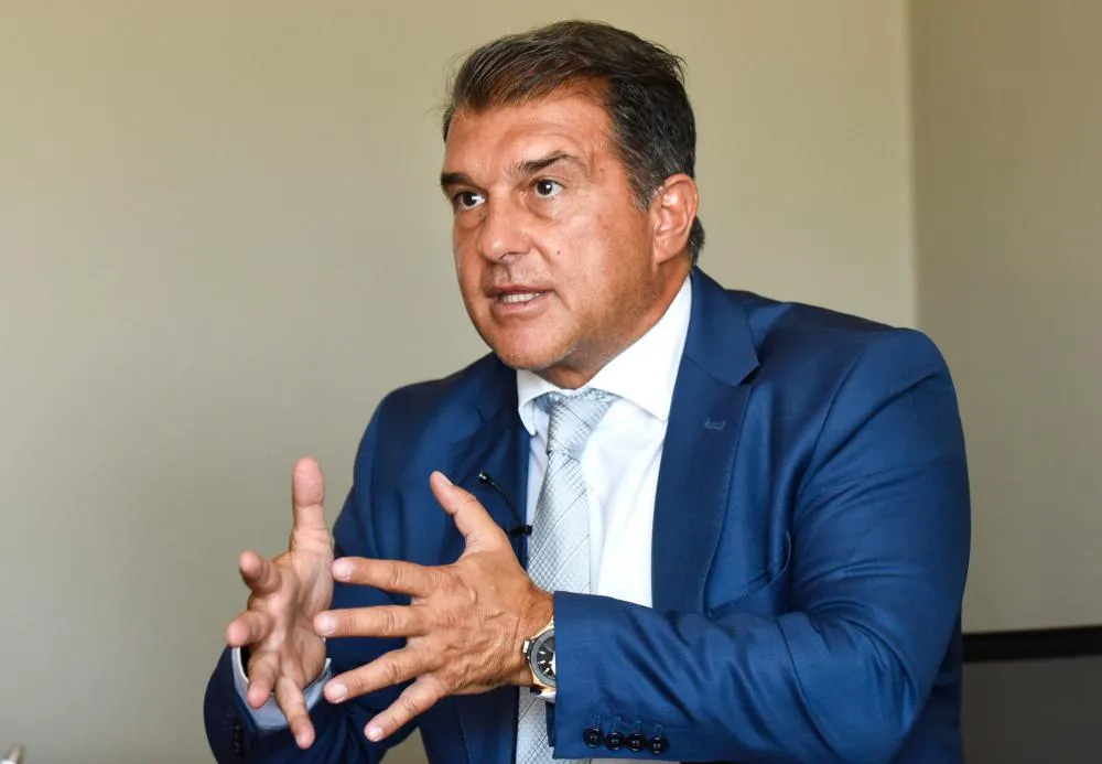 Joan Laporta candidat à la présidence du Barça