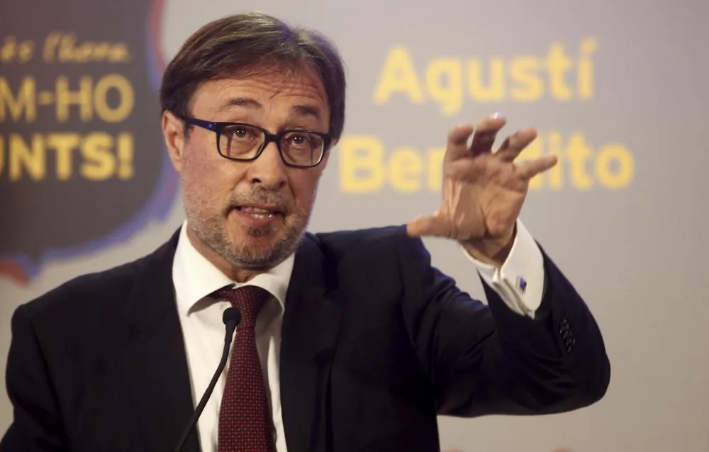 Agustí Benedito renonce à la présidence du Barça