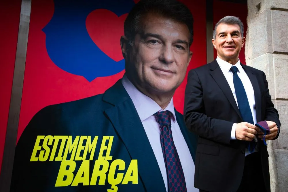 Joan Laporta en tête des sondages pour les élections à la présidence du Barça