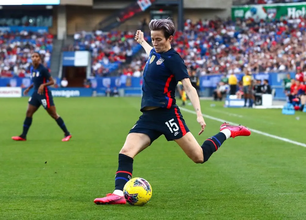 Megan Rapinoe s&rsquo;étonne de sa nomination dans l’équipe type de l’année