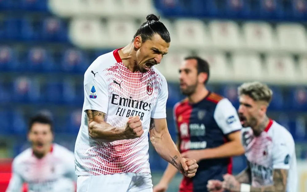 Milan s&rsquo;impose à Cagliari grâce à un doublé de Zlatan Ibrahimović