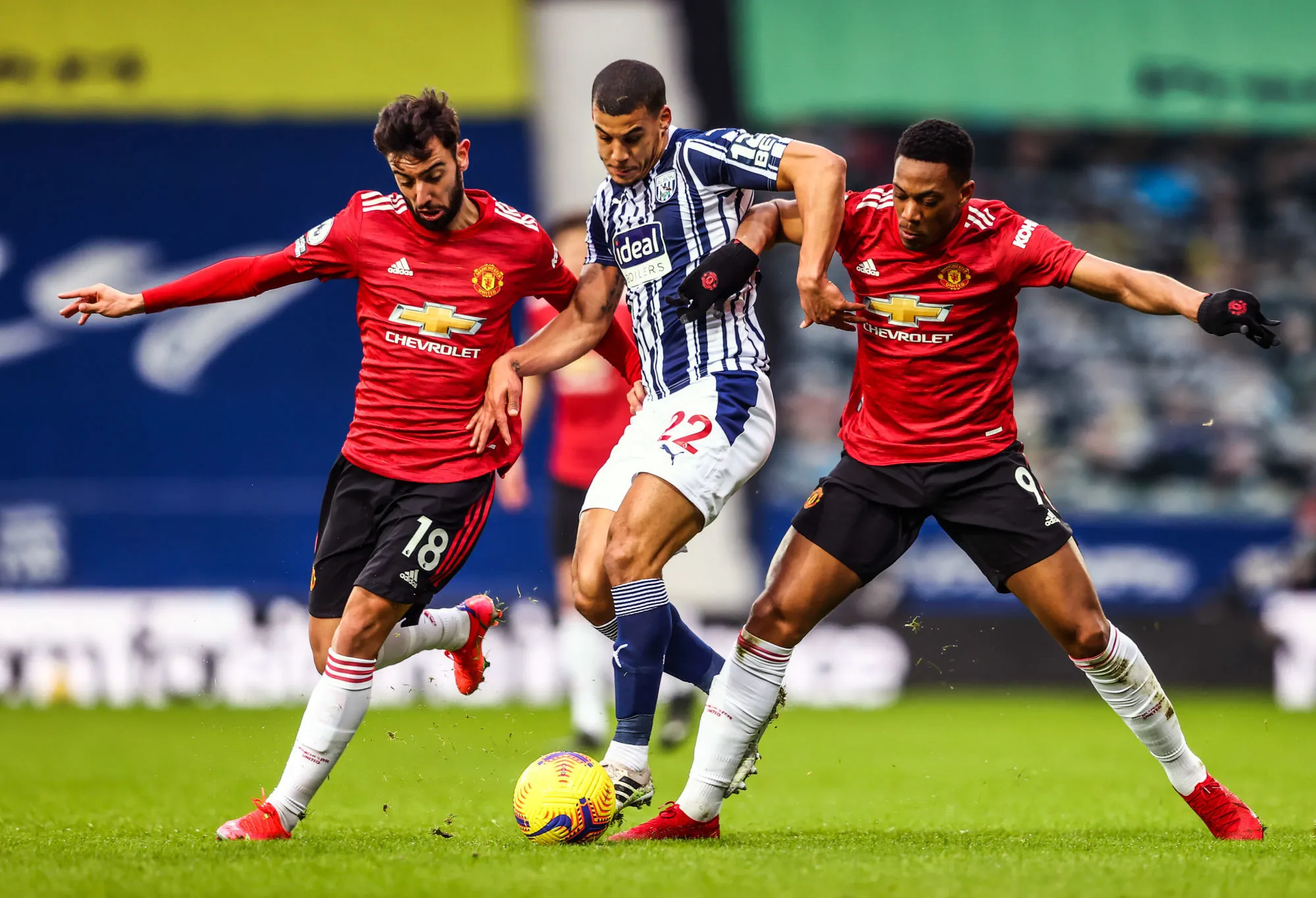 Manchester United bloqué à West Bromwich Albion