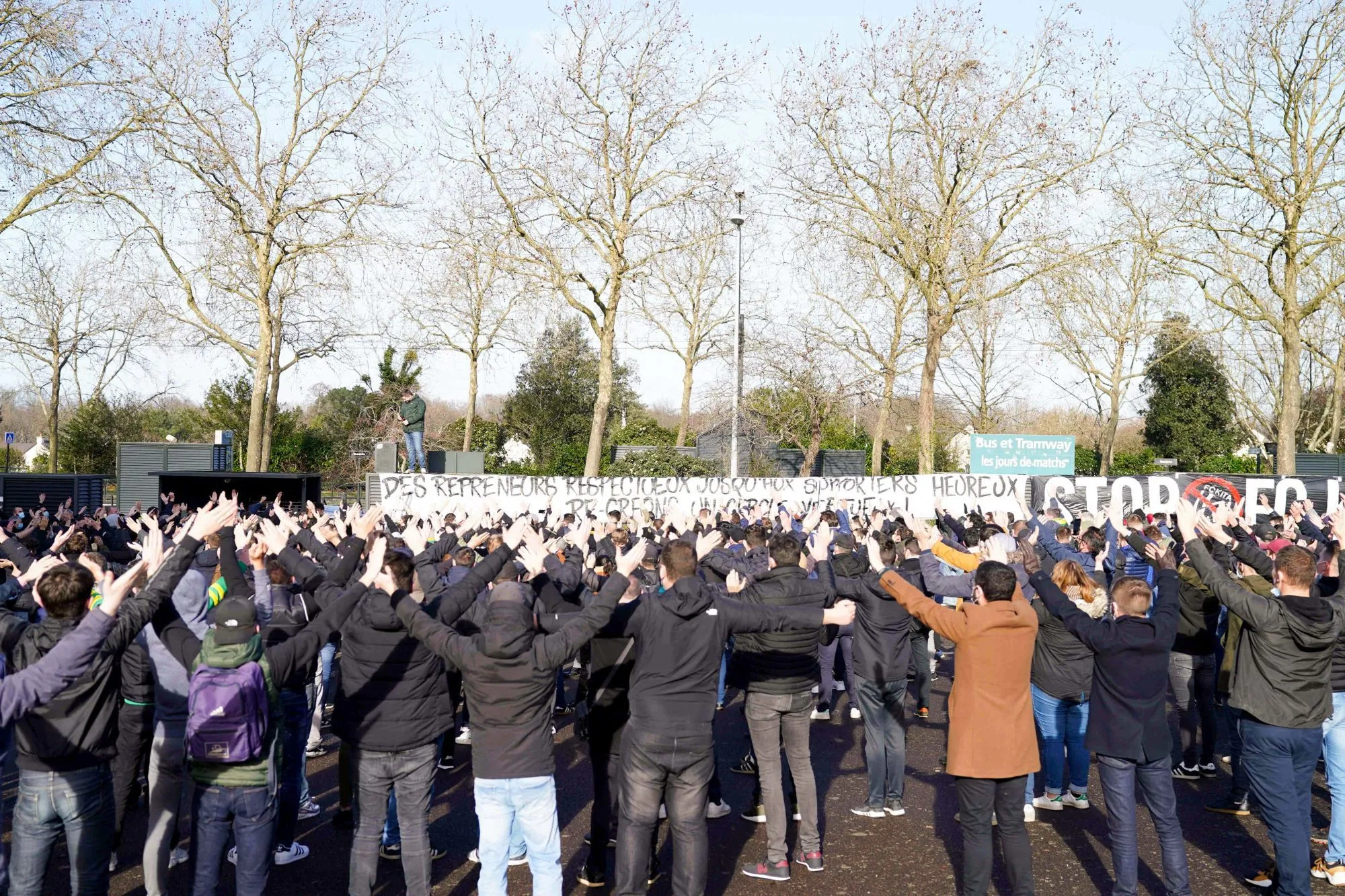 Les supporters de la Brigade Loire refusent que le club diffuse leurs chants