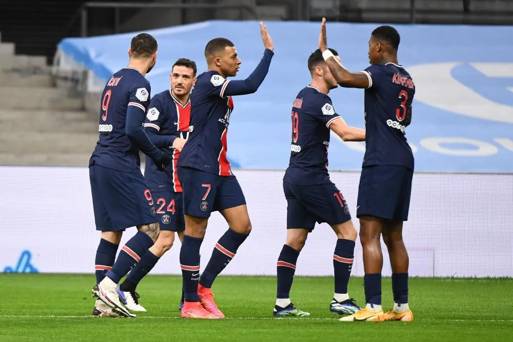 Les notes du PSG contre Marseille