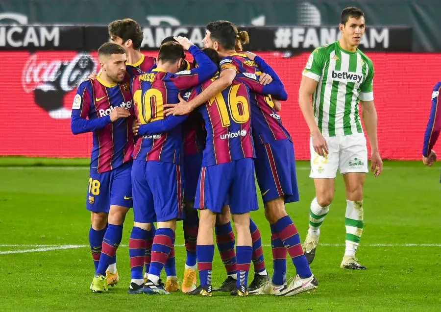 Le Barça enchaîne face au Betis et monte sur la deuxième marche