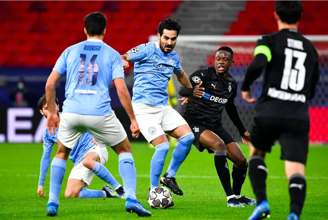 Manchester City tranquille contre Gladbach