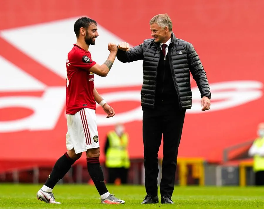 Bruno Fernandes bloqué en Angleterre par Solskjær ?