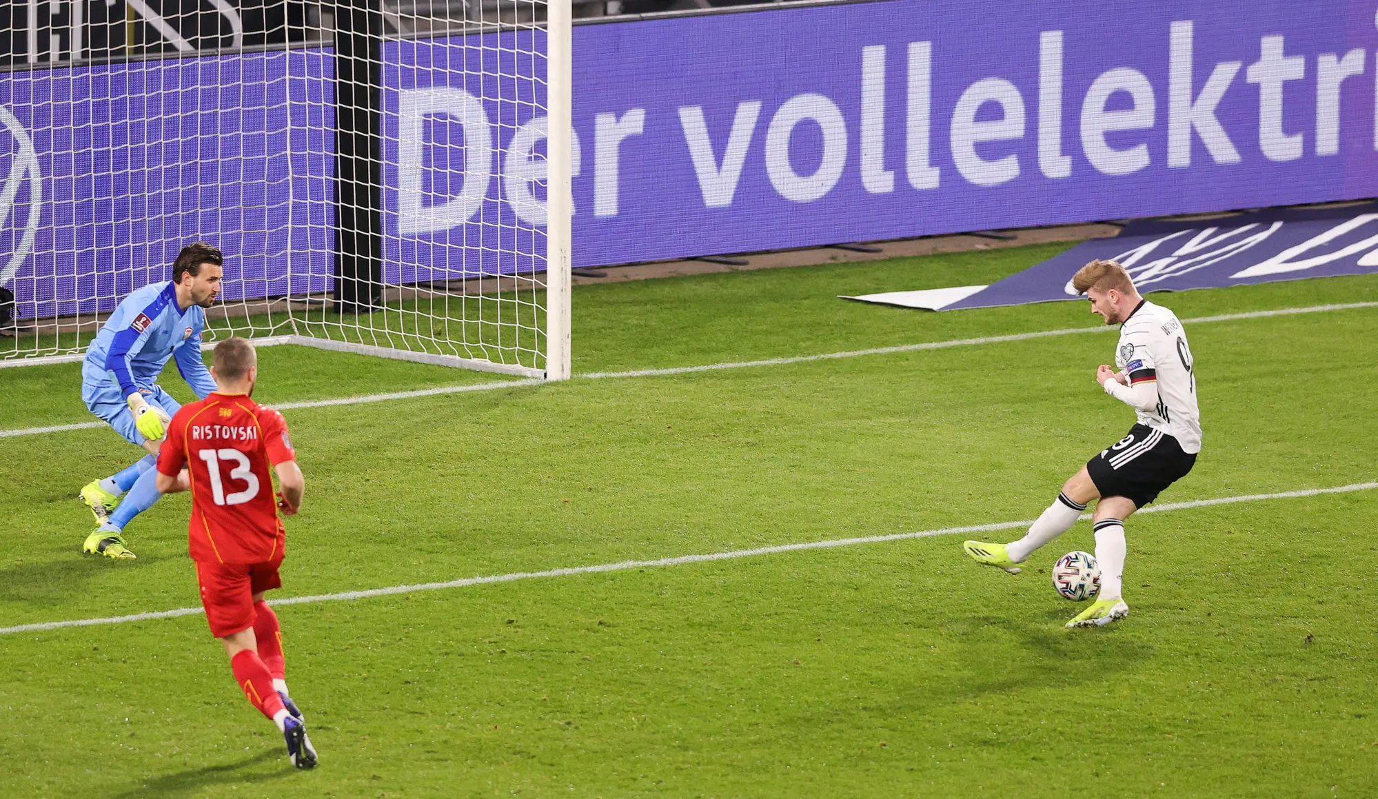 L’incroyable raté de Werner contre la Macédoine