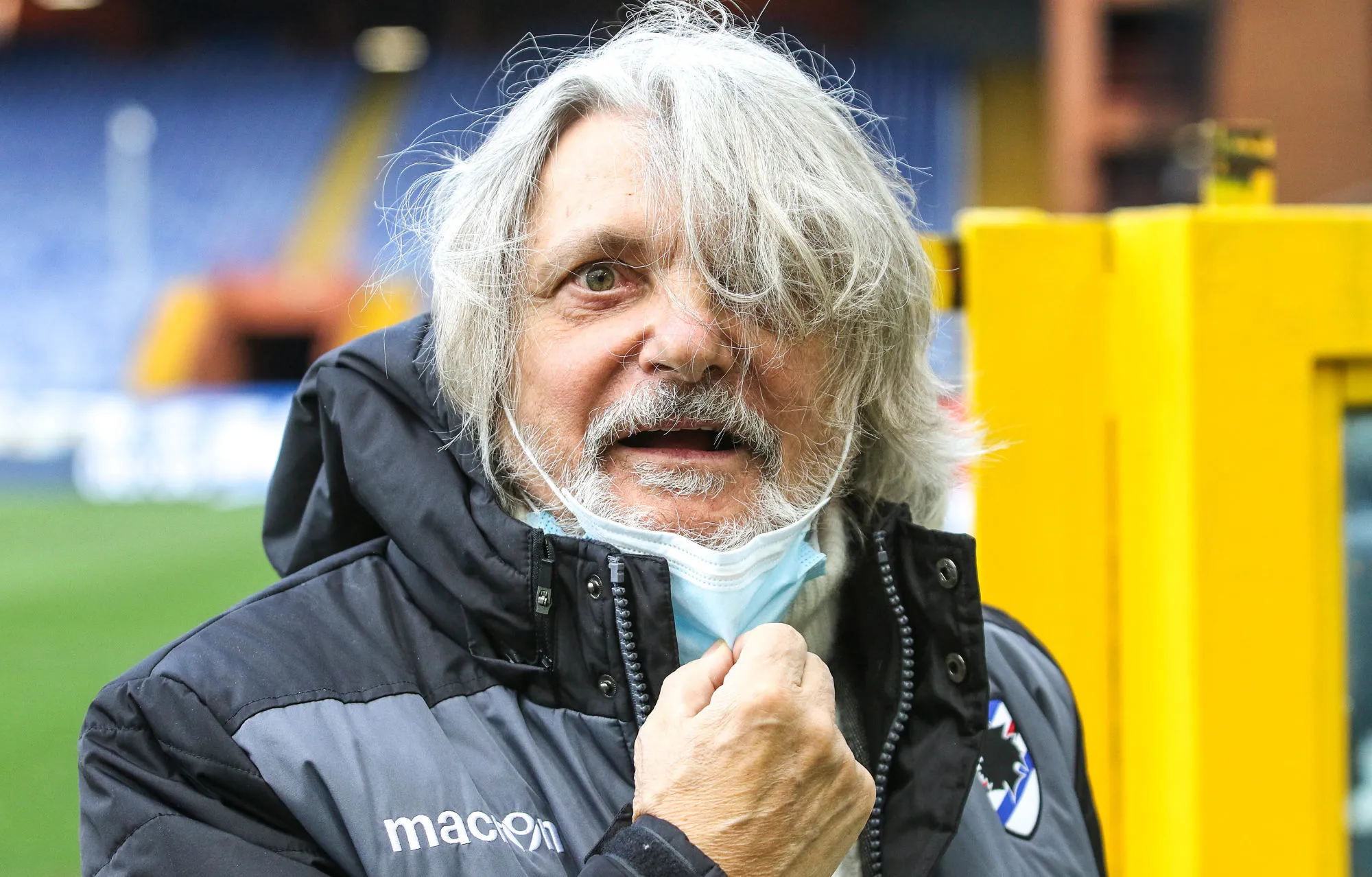 Le président de la Samp Massimo Ferrero dézingue Agnelli