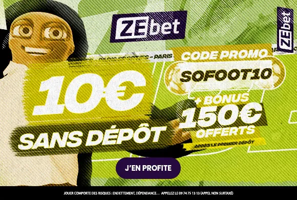 EXCLU : 10€ offert GRATOS sans déposer pour parier chez ZEbet (dernier week-end) !