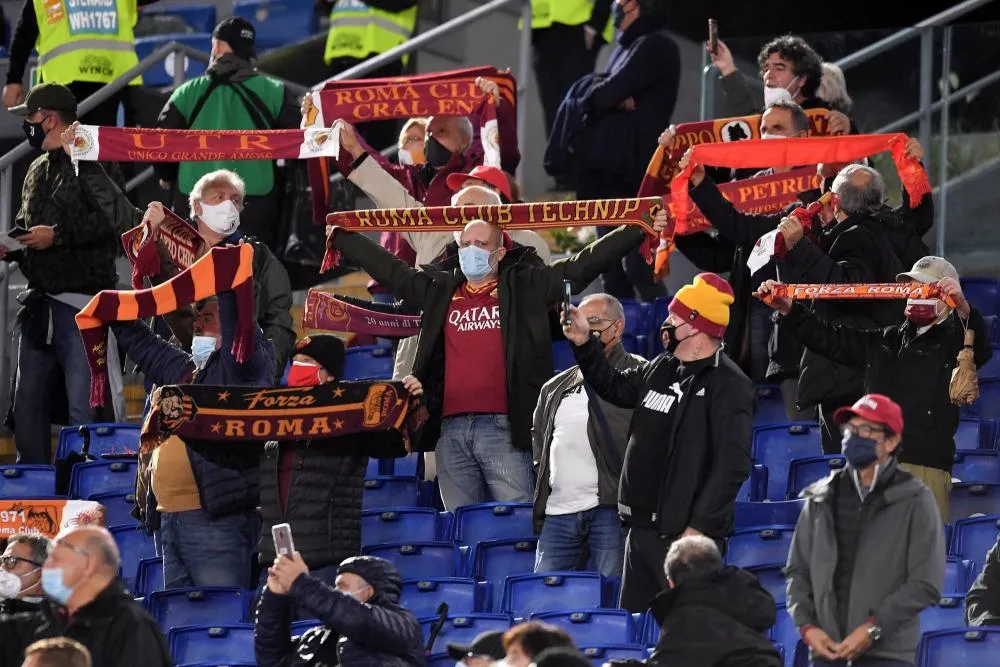 Les supporters de la Roma répondent à Ole Gunnar Solskjær