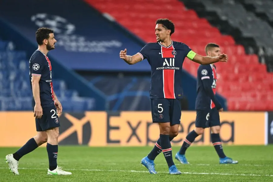 Marquinhos : «<span style="font-size:50%">&nbsp;</span>On prend deux buts vraiment bêtes<span style="font-size:50%">&nbsp;</span>»