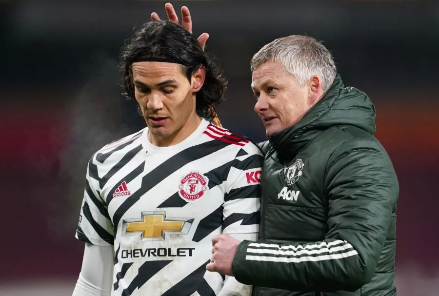 Ole Gunnar Solskjær veut conserver Edinson Cavani