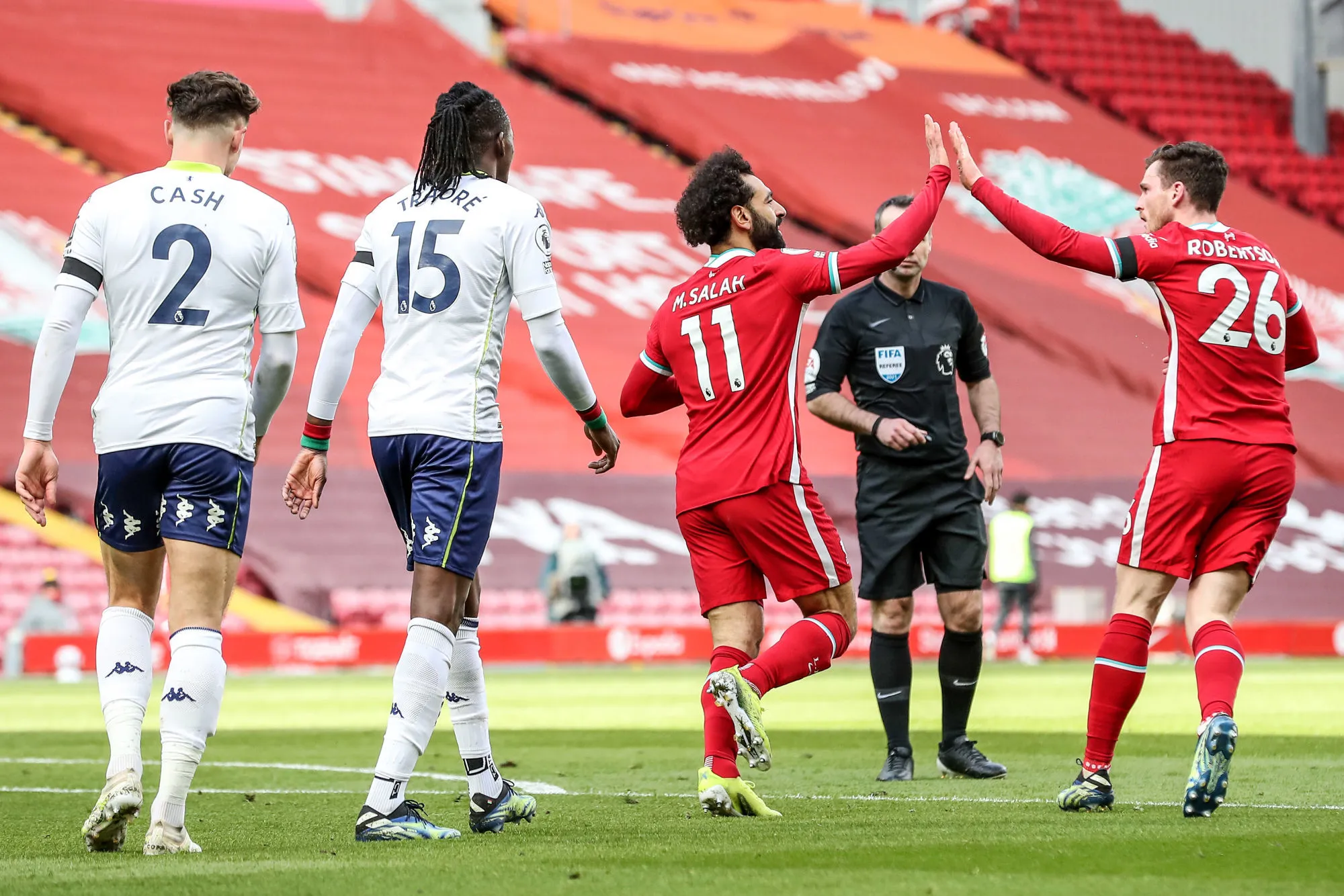 Liverpool arrache la victoire aux forceps face à Aston Villa