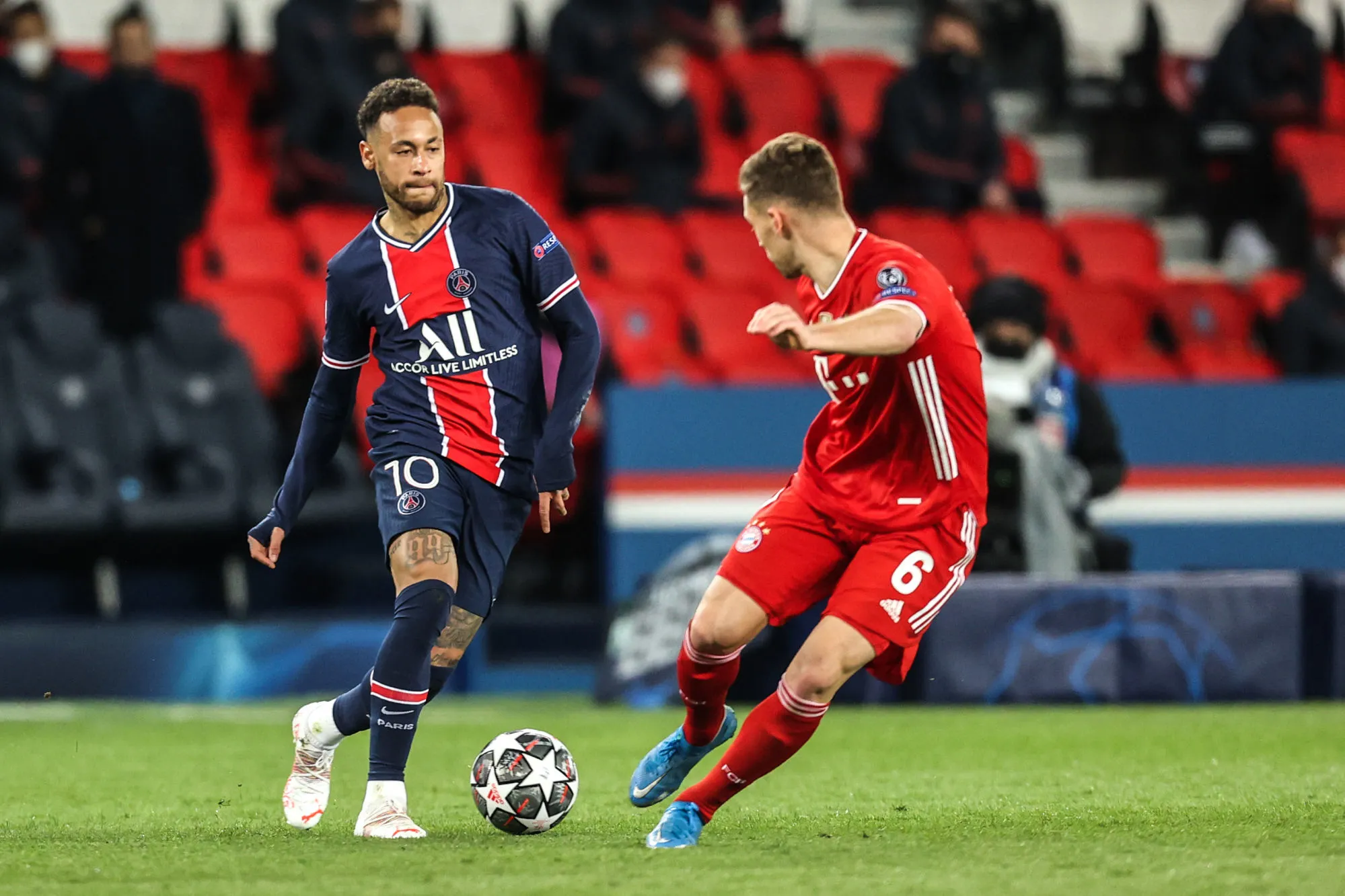 Neymar : «<span style="font-size:50%">&nbsp;</span>On a affronté le Bayern comme une grande équipe<span style="font-size:50%">&nbsp;</span>»