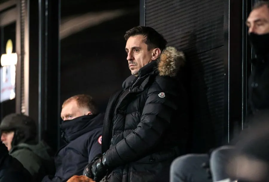 Pour Gary Neville, la Superligue est «<span style="font-size:50%">&nbsp;</span>un acte criminel contre les fans de football<span style="font-size:50%">&nbsp;</span>»