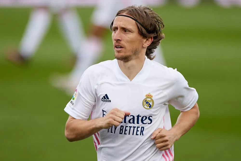 Luka Modrić rempile avec le Real Madrid