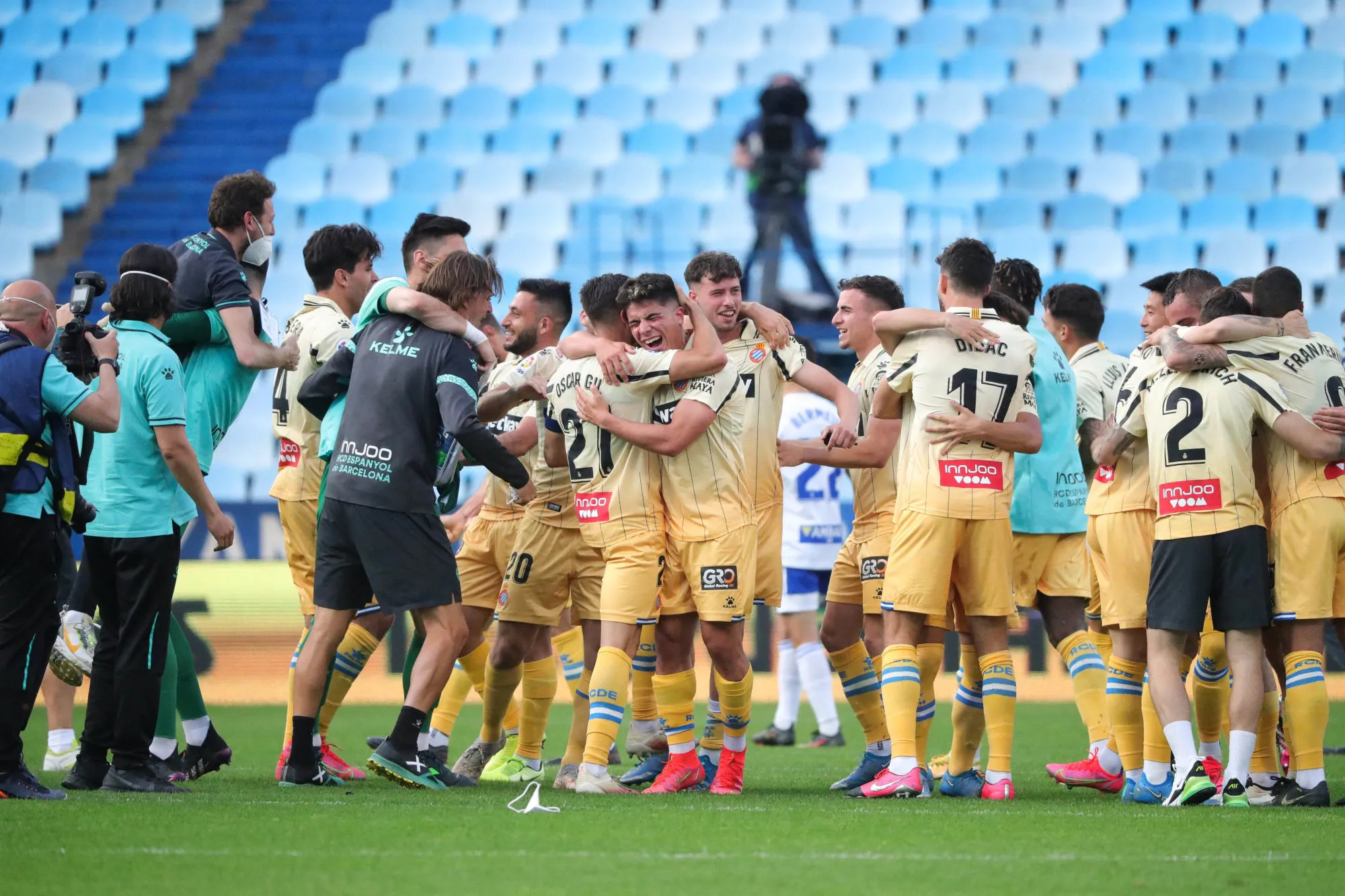 L&rsquo;Espanyol Barcelone valide sa remontée en Liga