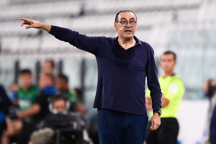 Maurizio Sarri enfile le costume d&rsquo;entraîneur de la Lazio