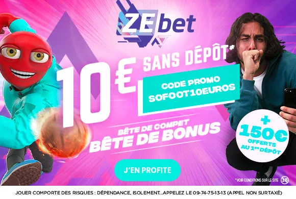 EXCLU 10€ offerts GRATOS pour tenter de gagner 100€ sur le début de l&rsquo;Euro