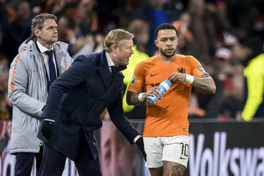 Pour Koeman, la venue de Depay à Barcelone est «<span style="font-size:50%">&nbsp;</span>en bonne voie<span style="font-size:50%">&nbsp;</span>»