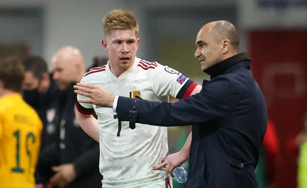 Roberto Martínez reste optimiste sur l&rsquo;état de santé de Kevin De Bruyne