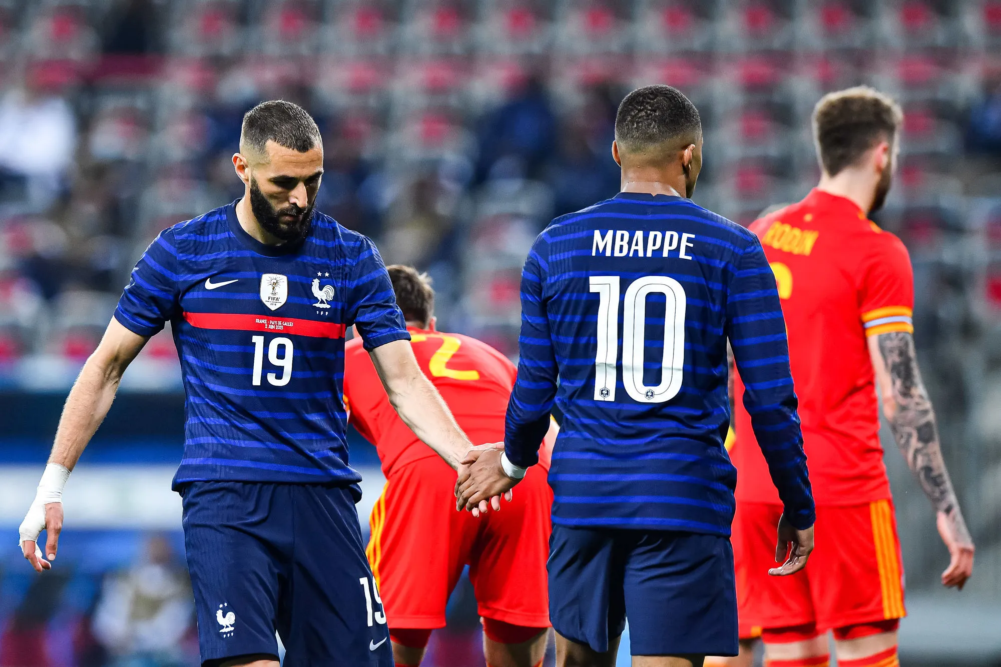 Les notes de la France contre le pays de Galles