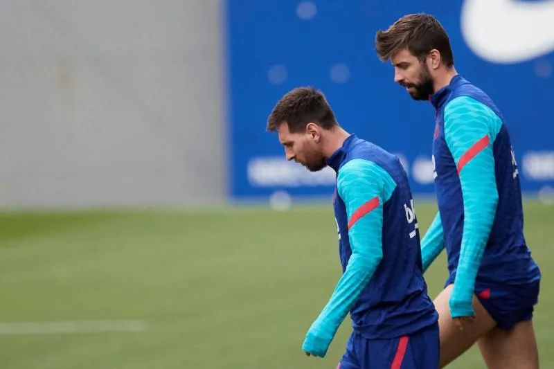 Gerard Piqué sur le départ de Leo Messi : «<span style="font-size:50%">&nbsp;</span>C&rsquo;est difficile et douloureux<span style="font-size:50%">&nbsp;</span>»