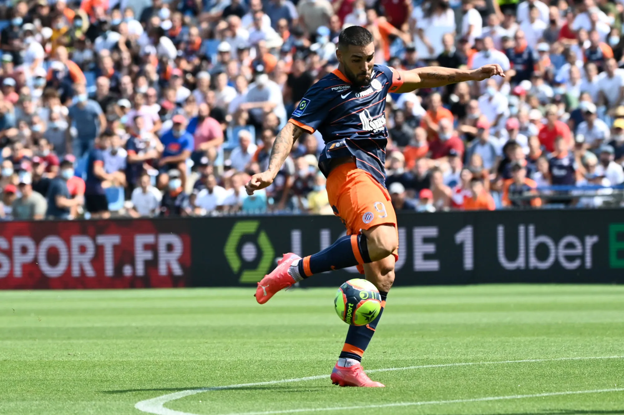 Andy Delort abandonne Montpellier pour l&rsquo;OGC Nice de Christophe Galtier