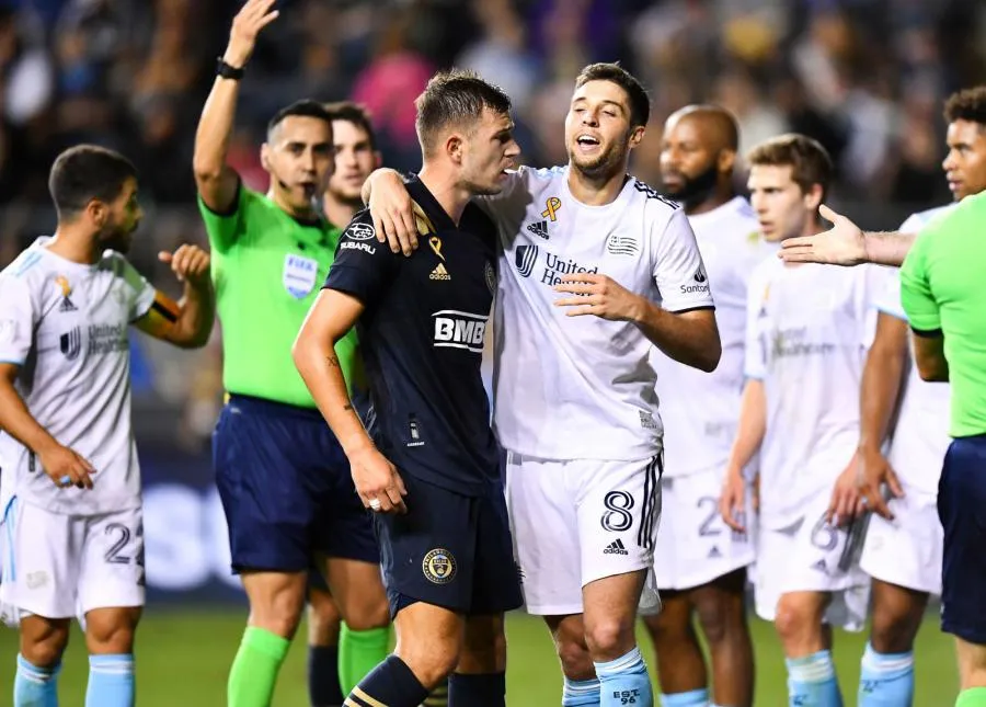 En MLS, une bagarre éclate après un gain de temps des joueurs de New England